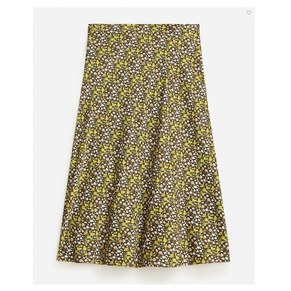 J. Crew Gwyneth Midi Slip Skirt, NEW - Picture 2 of 8
